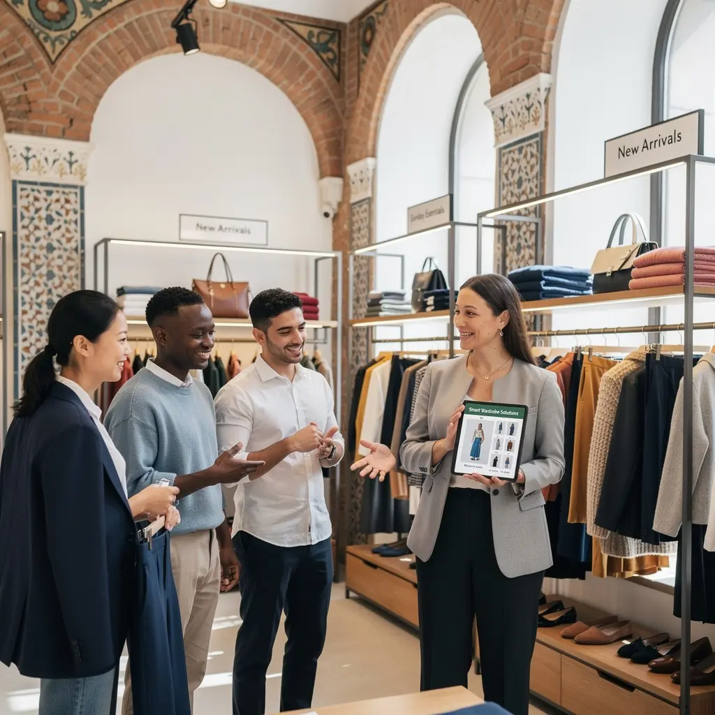 Professional business solutions illustration